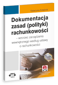 Dokumentacja zasad (polityki) rachunkowości - książka